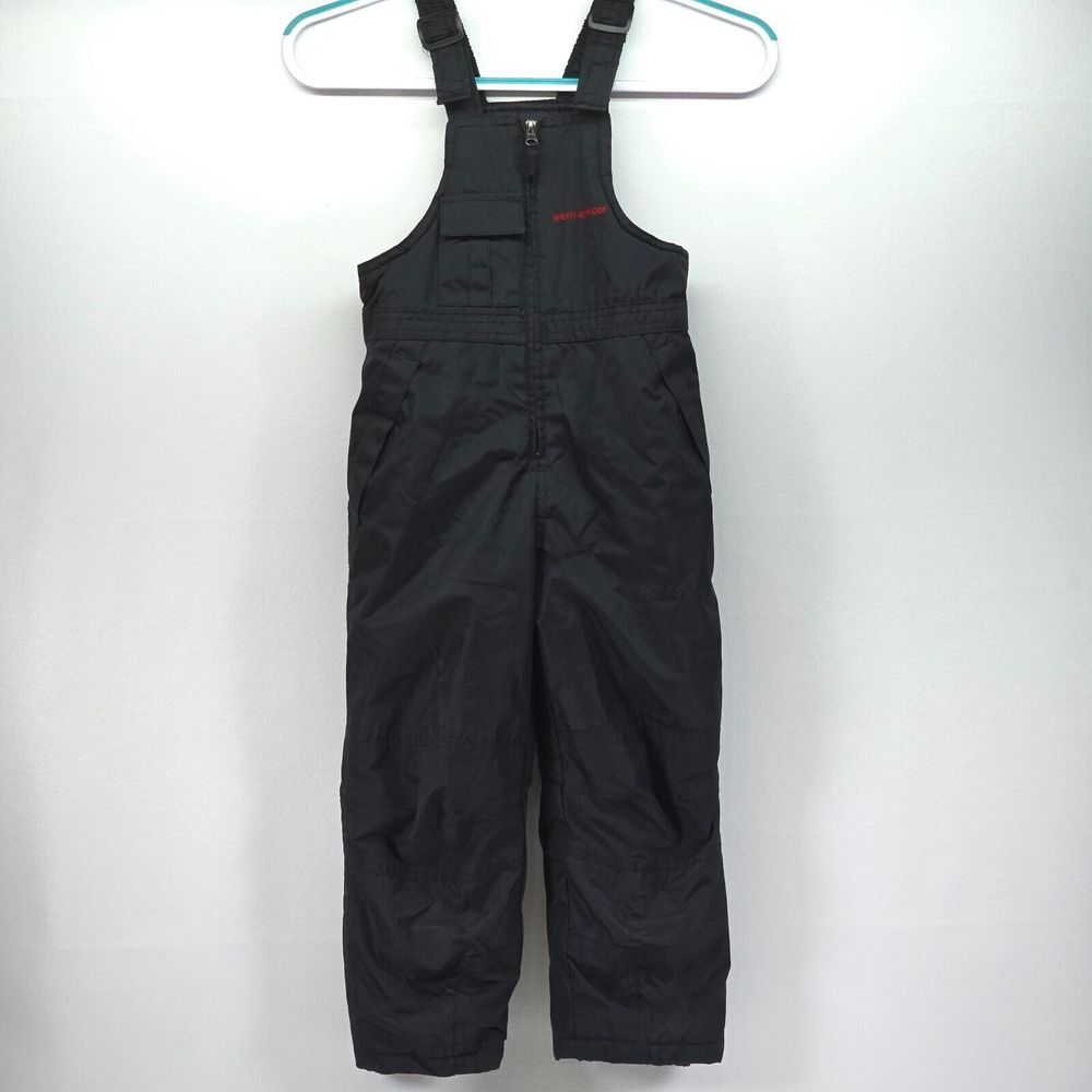 WEATHERPROOF Bib Snow Pants Unisex 5/6 Ski Sled Kidcore Winter Activewear Cozy